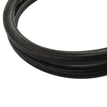 Load image into Gallery viewer, Mishimoto 15Ft Stainless Steel Braided Hose w/ -6AN Fittings - Black - MMSBH-06180-CB