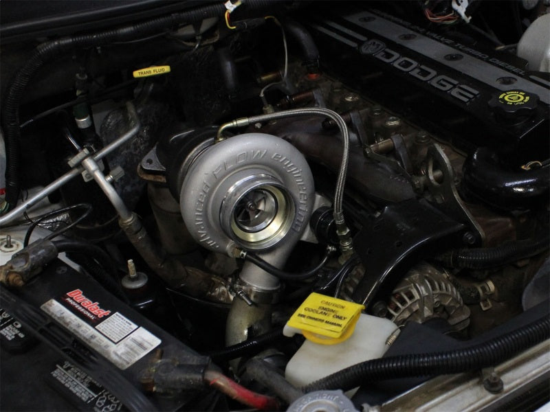 aFe Power Bladerunner Turbocharger w/ Exhaust Manifold 98.5-02 Dodge Diesel Trucks L6-5.9 (td) - 46-60060-MB