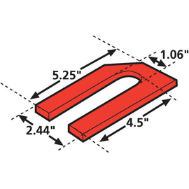 SPC Performance Prevost H/L SHIM 1/16 (6) - 36091