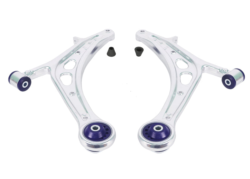 SuperPro 2015 Subaru WRX Limited Front Lower Alloy Control Arm Kit (+Caster) - ALOY0017K