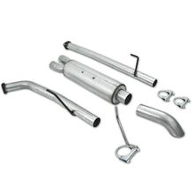 Load image into Gallery viewer, MBRP 07-08 Toyota Tundra Cat Back Turn Down Single Side Aluminized Exhaust - S5318AL
