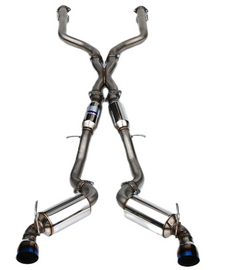 Invidia 2022+ Nissan Z 70mm N1 Cat Back Exhaust - TI Tips - HS22N4Z7GD1STL