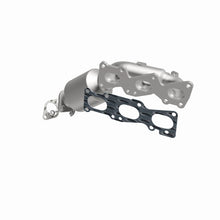 Load image into Gallery viewer, MagnaFlow OEM Grade Federal / EPA Compliant Manif Catalytic Converter 09-11 Hyundai Genesis V6 3.8L - 52778
