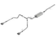 Load image into Gallery viewer, Borla 19 Chevrolet Silverado/GMC Sierra 1500 6.2L SS Touring Catback Exhaust - Carbon Fiber Tips - 140772CF