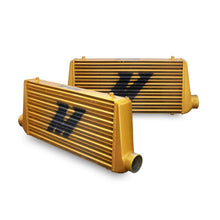 Load image into Gallery viewer, Mishimoto Eat Sleep Race Special Edition Gold M-Line Intercooler - MMINT-UMG