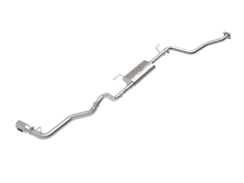 aFe 2024 Toyota Tacoma L4 2.4L Apollo Series 2.5-3in 409 SS Steel Cat-Back Exhaust w/Polished Tips - 49-46071-P