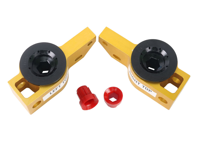 Whiteline VAG MK4/MK5 Front Lower control arm anti-dive caster kit - KCA316