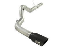 Load image into Gallery viewer, aFe Atlas Exhausts DPF-Back Aluminized Steel Exhaust Dodge Diesel Trucks 07.5-12 L6-6.7L Black Tip - 49-02016-B