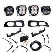 Load image into Gallery viewer, Baja Designs 23-25 Ford Super Duty Squadron Sport/SAE 2.0 Dual Fog Pocket Kit (Diving/Combo) - Clear - 440031