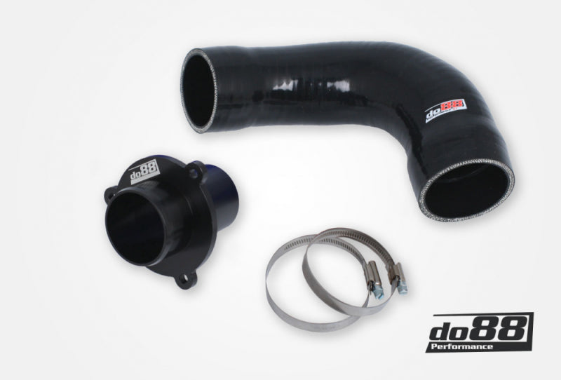 do88 VAG 1.8 2.0 TSI (MQB) Turbo Muffler Delete do88 TR-340 Black Hoses - CP-110S-DO88-2
