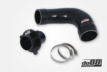 Load image into Gallery viewer, do88 VAG 1.8 2.0 TSI (MQB) Turbo Muffler Delete do88 TR-340 Black Hoses - CP-110S-DO88-2