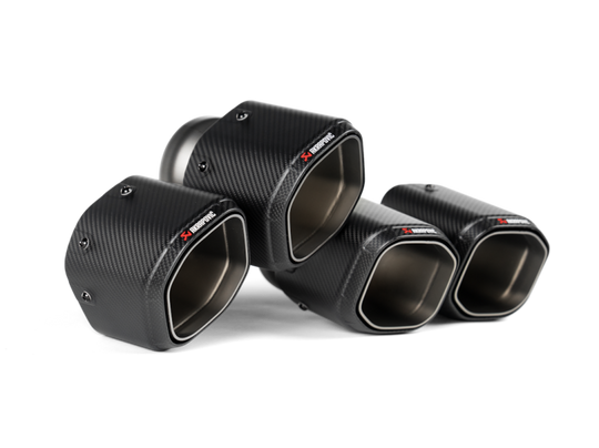 Akrapovic 2024+ BMW M5 (G90,G99) Hexagonal Carbon Fiber Tail Pipe Set - TP-CT/79