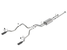 Load image into Gallery viewer, Borla 14-18 Toyota Tundra 4.6L/5.7L V8 AT 2&amp;4WD Crew Max Cat-Back Touring Exhaust - Black Chrome Tip - 140638BC