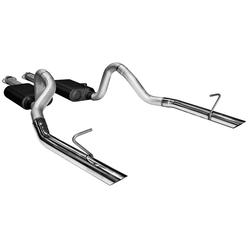 Flowmaster 87-93 Mustang 5.0L LX & 86 GT American Thunder Cat-Back Exhaust System - 17213