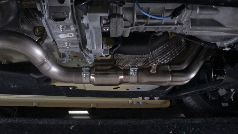 Stainless Works 2015+ Ford GT350 Headers 1-7/8in Primaries High-Flow Cats 3in Collectors - GT350HCAT