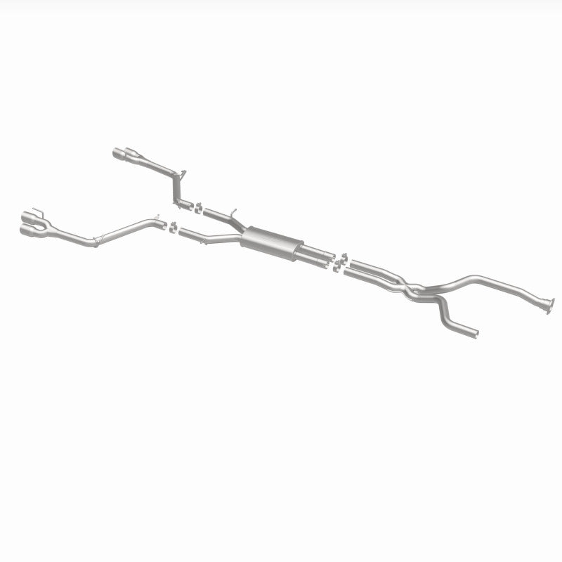 MagnaFlow CatBack 16-19 Cadillac CT6 V6 3.0L Street Series 2.5in Pipe Dia Polished Tips - 19301