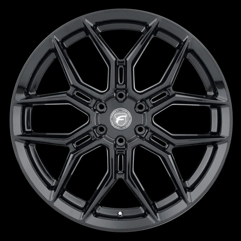 Forgestar X12 24x10 / 6x135 BP / ET30 / 6.68in BS Gloss Black Wheel - F03140089P30