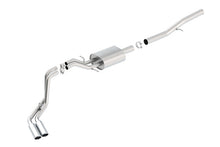 Load image into Gallery viewer, Borla 14 Silv/Sierra 1500 EC Std/CC Short 143.5in WB ATAK Dual Rolled Side Exit Cat-Back Exhaust - 140577