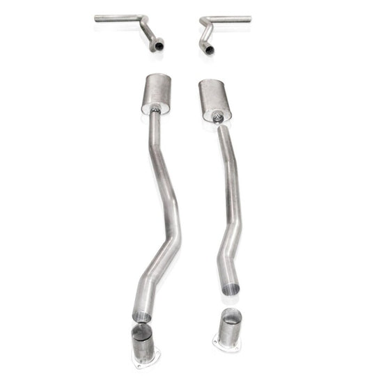 Stainless Works Chevy/GMC Truck 1967-87 Exhaust 3in Turbo Muffler System - CT6773TS