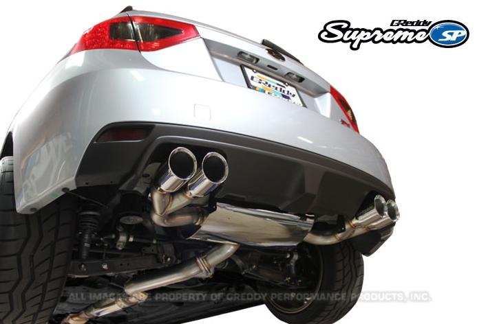 GReddy 09-14 Subaru STI Hatchback Supreme SP Exhaust - 10168200
