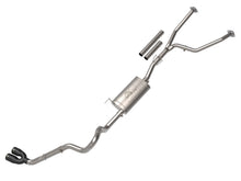Load image into Gallery viewer, aFe 2022 Toyota Tundra V6-3.5L (tt) Vulcan Series 2.5in to 3in 304 SS Cat-Back Exhaust w/ Black Tip - 49-36061-B
