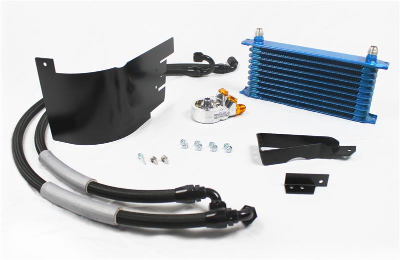 GReddy 2017-2019 Honda Civic Type-R NS1010G 10 Row Oil Cooler Kit - 12058002