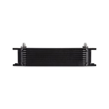 Load image into Gallery viewer, Mishimoto Universal - 6AN 10 Row Oil Cooler - Black - MMOC-10-6BK