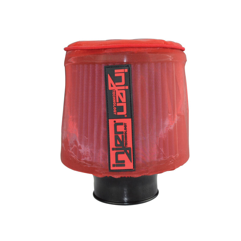 Injen Red Water Repellant Pre-Filter fits X-1022 6-1/2in Base / 8in Tall / 5-1/2in Top - 1038RED