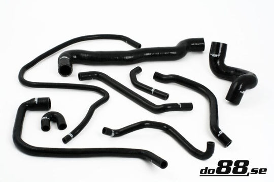 do88 SAAB 900/9-3 Turbo 94-00 Coolant Hoses Black - DO88-KIT27S