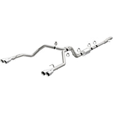 Load image into Gallery viewer, MagnaFlow 2019 Chevy Silverado 1500 V8 5.3L Street Series Quad Split Rear Exhaust w/ Polished Tips - 19477