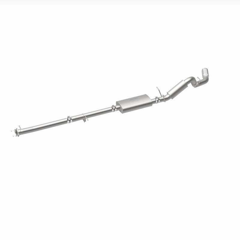 MagnaFlow 2022+ GM 2500/3500HD 6.6L Gas Single Passenger Side Rear Exit Cat-Back Exhaust - 19524