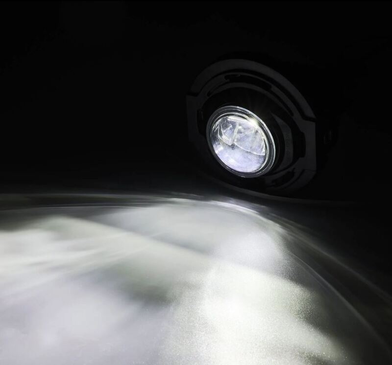 AlphaRex 15-23 Dodge Charger (Excludes SRT) DoubleTap Dual Color LED Projector Fog Lights - 210006