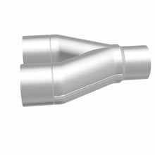 Load image into Gallery viewer, MagnaFlow Universal Trans Y-Pipe All SS 4inch (Dual) 3.5inch (Single) x 13inch (Overall) - 10800