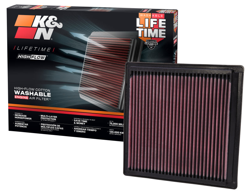 K&N Replacement Air Filter DODGE DURANGO 04-09 / CHRYSLER ASPEN 07-09 - 33-2288