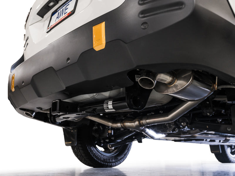 AWE Tuning 20-25 Subaru Outback (Wilderness & XT) 0FG Cat-Back Exhaust w/Dual BashGuards - 3015-38246