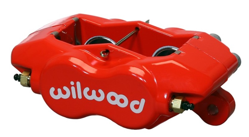 Wilwood Caliper-Forged Dynalite-Red 1.62in Pistons .81in Disc - 120-13842-RD