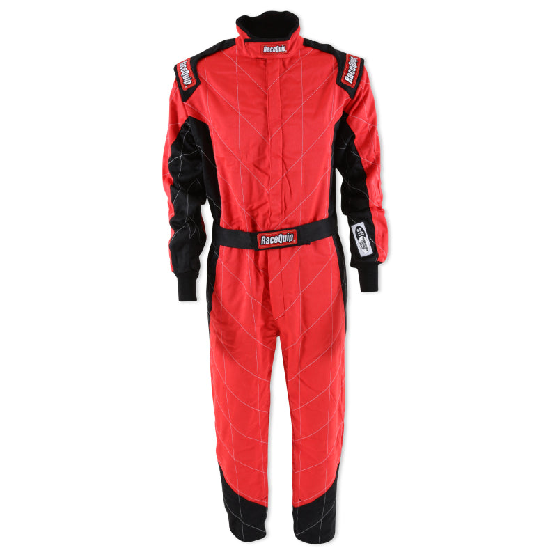 RaceQuip Red Chevron-5 Suit SFI-5 - 3XL - 91609189RQP