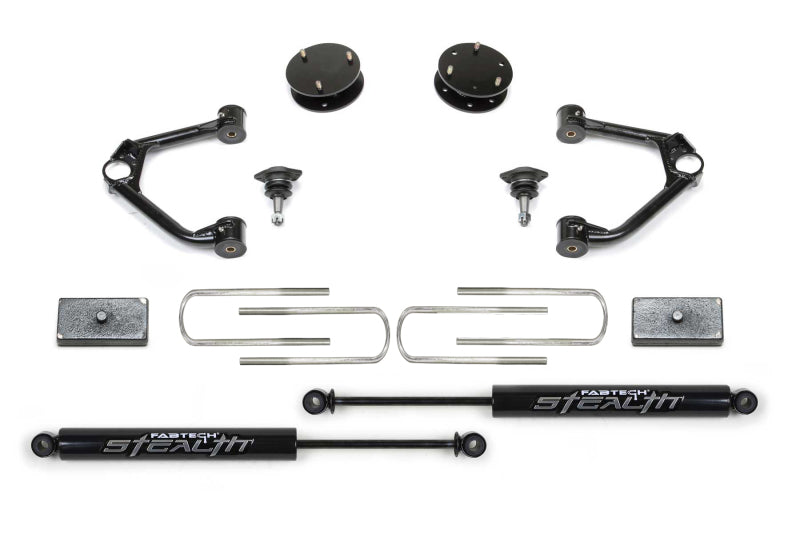 Fabtech 2025 GM 1500 2WD/4WD 3in Ball Joint UCA System - Component Box - FTS21306