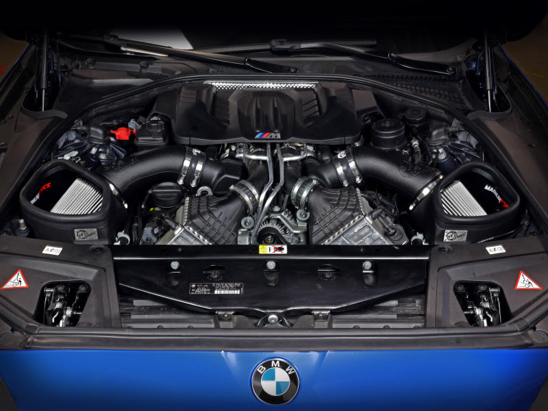 aFe POWER Magnum FORCE Stage-2 Pro DRY S Cold Air Intake System 12-19 BMW M5 (F10) / M6 (F12/13) - 54-13030D