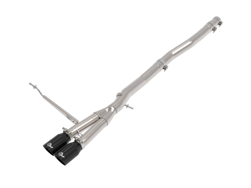 aFe 14-24 Mini Cooper S MACH Force-Xp 3in to 2-1/2in 304SS Cat-Back Exhaust w/ Black Tip - 49-36354-B