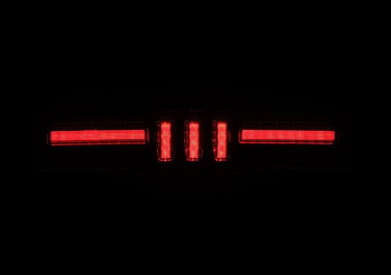 AlphaRex 21-24 Toyota GR86 / 21-24 Subaru BRZ NOVA-Series Prismatic LED Fourth Brake Light Blk Clear - 220040