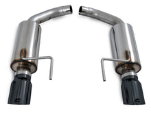 Load image into Gallery viewer, AWE Tuning S550 Mustang EcoBoost Axle-Back Exhaust - Touring Edition (Diamond Black Tips) - 3015-33086