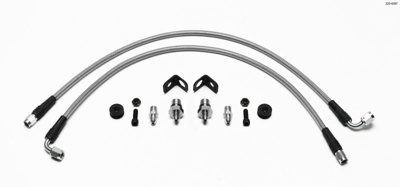 Wilwood Flexline Kit Front Mitsubishi EVO VIII - 220-9287