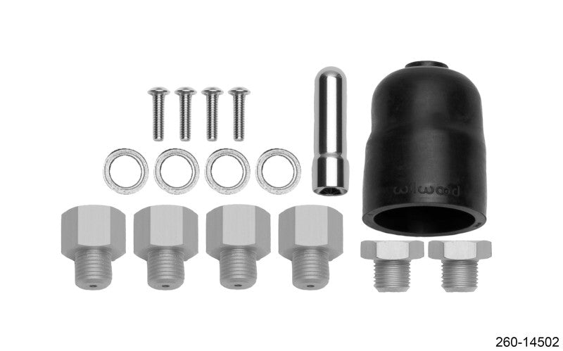 Wilwood Hardware Kit Tandem Master Cylinder - 1.00in & 1 1/8inin Bore - 260-14502