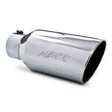 Load image into Gallery viewer, MBRP Universal Tip 8in OD Rolled End 5in Inlet 18in Length T304 - T5129
