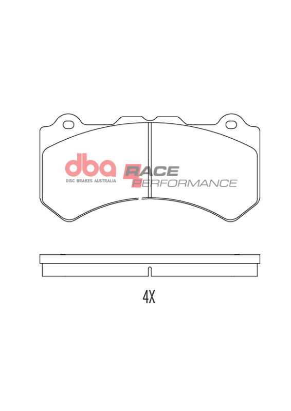 DBA 14-19 Chevrolet Corvette Z06 Front RP Performance Brake Pads - DB2375RP
