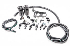 Radium Engineering Dual Catch Can Kit Gallardo LP Fluid Lock - 20-0859-FL