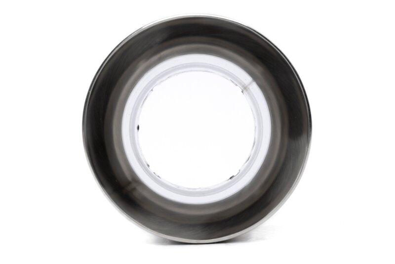 Dinan Double-Walled 4in Clamp-On Exhaust Tip - Polished - 4in Outlet / 2.5in Inlet - D663-0555-BOX