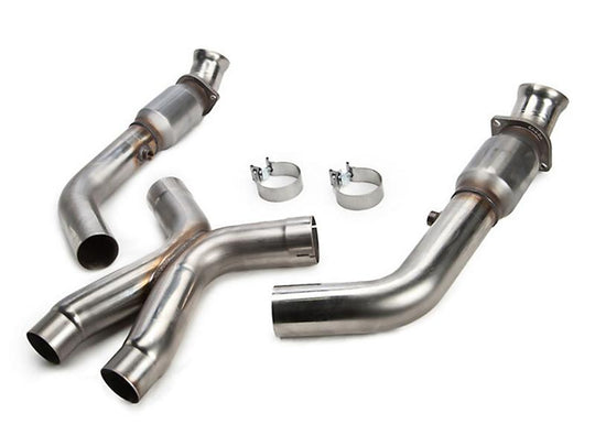 Kooks 05-10 Ford Mustang GT 4.6L 3V Auto/Manual 2 1/2in x 2 1/2in OEM Cat H Pipe Kooks HDR Req - 11313500