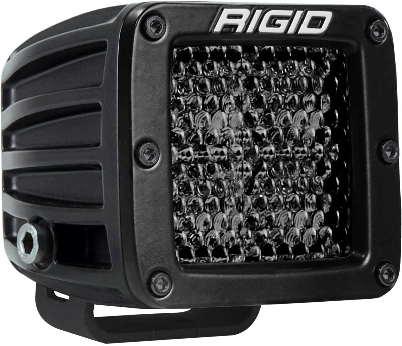 Rigid Industries D Series PRO Midnight Edition - Spot - Diffused - Pair - 202513BLK